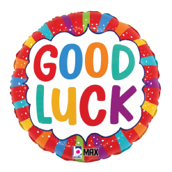 Westcoast Balloon 26381 Good Luck Color Burst