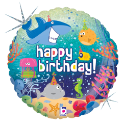 Westcoast Balloon 36559 Birthday Ocean