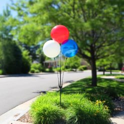 Westcoast Balloon DuraBalloon 3-Balloon Cluster Pole Kit With Ground Mount