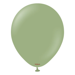 Westcoast Balloon K68160 Kalisan Retro Eucalyptus 12 Round (50Ct)