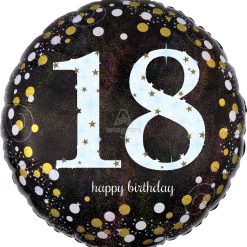 Westcoast Balloon 33239 Sparkling Birthday 18