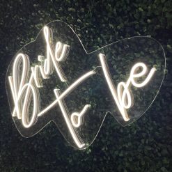 Alternative view of Westcoast Balloon Bride To Be Neon Sign Rental - White