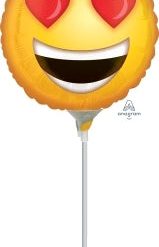 Westcoast Balloon 36762 Emoticon Love & Kisses