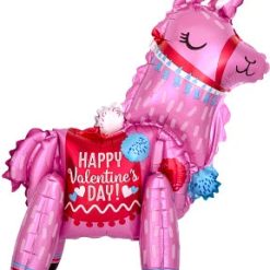 Westcoast Balloon 40523 Standing Valentine Llama