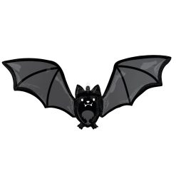 Westcoast Balloon 46700 Glow Batty Bat