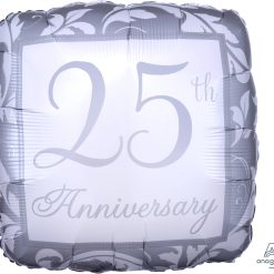 Westcoast Balloon 24782 Silver Elegant 25Th
