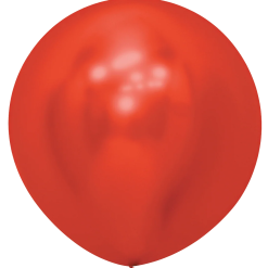 Westcoast Balloon 59155 Reflex Crystal Red 24 Round (10Ct)