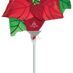 Westcoast Balloon 43353 Satin Infused Poinsettia