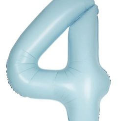 Westcoast Balloon 13894 Number 4 Matte Blue