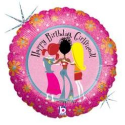 Westcoast Balloon 86340 Girlfriend Happy Birthday