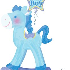 Westcoast Balloon 30711 AirWalker Blue Rocking Horse