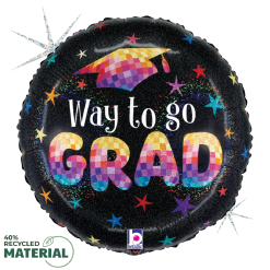 Westcoast Balloon 26444 Grad Disco Stars