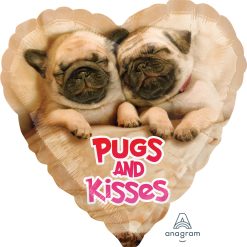 Westcoast Balloon 36497 Avanti Pugs & Kisses