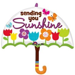 Westcoast Balloon 24520 Sending You Sunshine Umbrella
