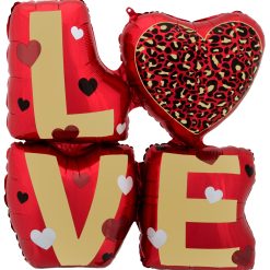Westcoast Balloon 42323 Love Animal Print