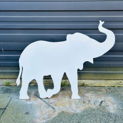Westcoast Balloon Elephant Silhouette Cutout Rental