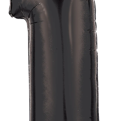 Westcoast Balloon 15841 Megaloons Number 1 Black