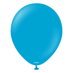 Westcoast Balloon 11223472 Kalisan Caribbean Blue 12 Round (50Ct)