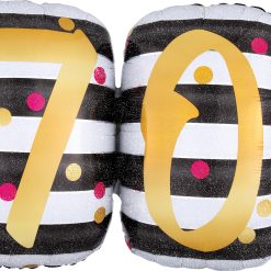 Westcoast Balloon 37362 Pink & Gold 70