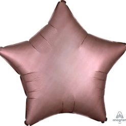 Westcoast Balloon 36826 Satin Luxe Rose Copper Star