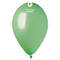 Westcoast Balloon 119404 Gemar Metallic Mint Green 11-12 Round (50Ct)