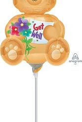 Westcoast Balloon 10110 Bear Get Well