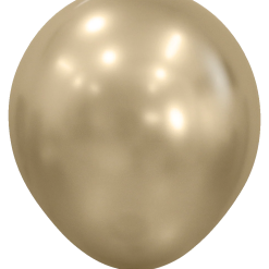 Westcoast Balloon 415079 Silk Gold Dust 18 Round (25Ct)