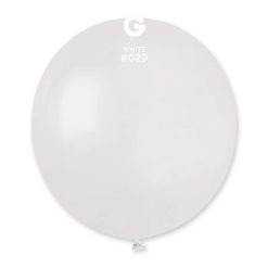Westcoast Balloon 152951 Gemar Metallic White 19 Round (25Ct)
