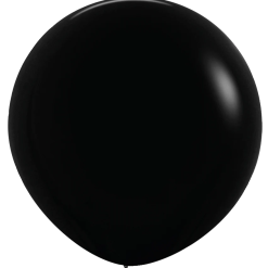 Westcoast Balloon 108452 Fashion Black 36 Round (2Ct)