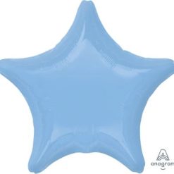 Westcoast Balloon 23023 Pastel Blue Star