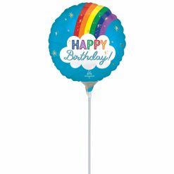 Westcoast Balloon 45890 Happy Birthday Rainbow
