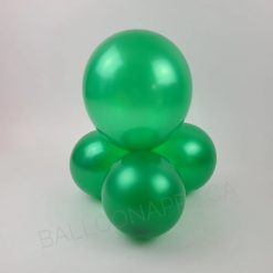 Westcoast Balloon Econo Pearl Metallic Green 11-12 Round (100Ct)