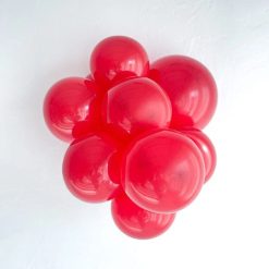 Alternative view of Westcoast Balloon 24019 Tuftex Crystal Red 24 Round (25Ct)
