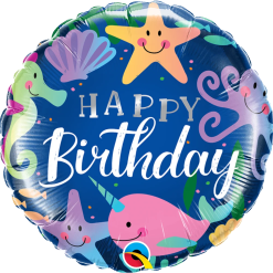 Westcoast Balloon 87998 Birthday Fun Under The Sea