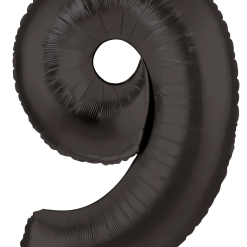 Westcoast Balloon 15849 Megaloons Number 9 Black