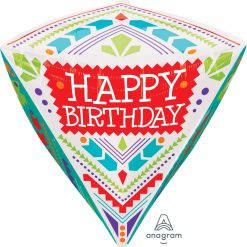 Westcoast Balloon 28784 Scandi Happy Birthday
