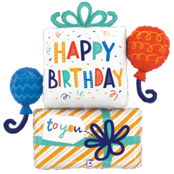 Westcoast Balloon 25359 Birthday Gift Balloons