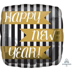 Westcoast Balloon 36028 HNY Vertical Stripes