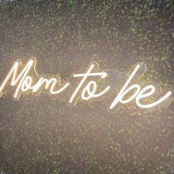Alternative view of Westcoast Balloon Mom To Be Neon Sign Rental - White