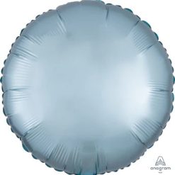 Westcoast Balloon 39910 Satin Luxe Pastel Blue Round