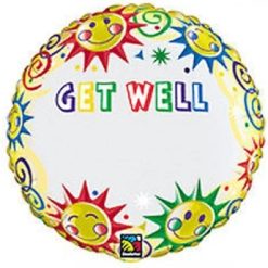 Westcoast Balloon 71338 Get Well Suns