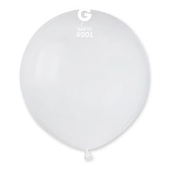 Westcoast Balloon 200157 Gemar White 19 Round (25Ct)