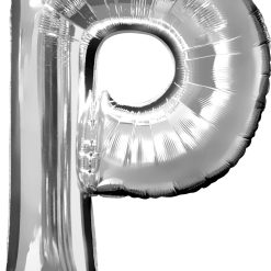 Westcoast Balloon 32977 Letter P Silver