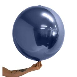 Westcoast Balloon 289026 Loon Balls 61Cm (24) Metallic Navy Blue