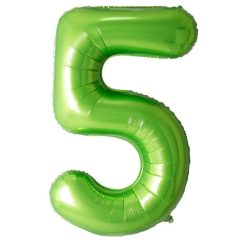 Westcoast Balloon FN40075 Number 5 Green