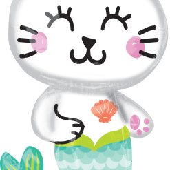 Westcoast Balloon 37803 Celebration Mermaid Cat