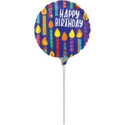Westcoast Balloon 41791 HBD Happy Candles
