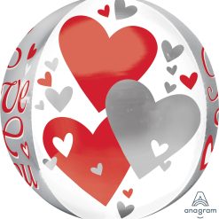 Alternative view of Westcoast Balloon 28480 I Love You Floating Hearts