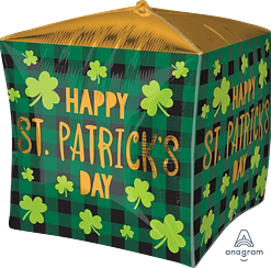 Westcoast Balloon 40536 St. Patrick'S Day Plaid