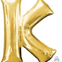 Westcoast Balloon 32968 Letter K Gold